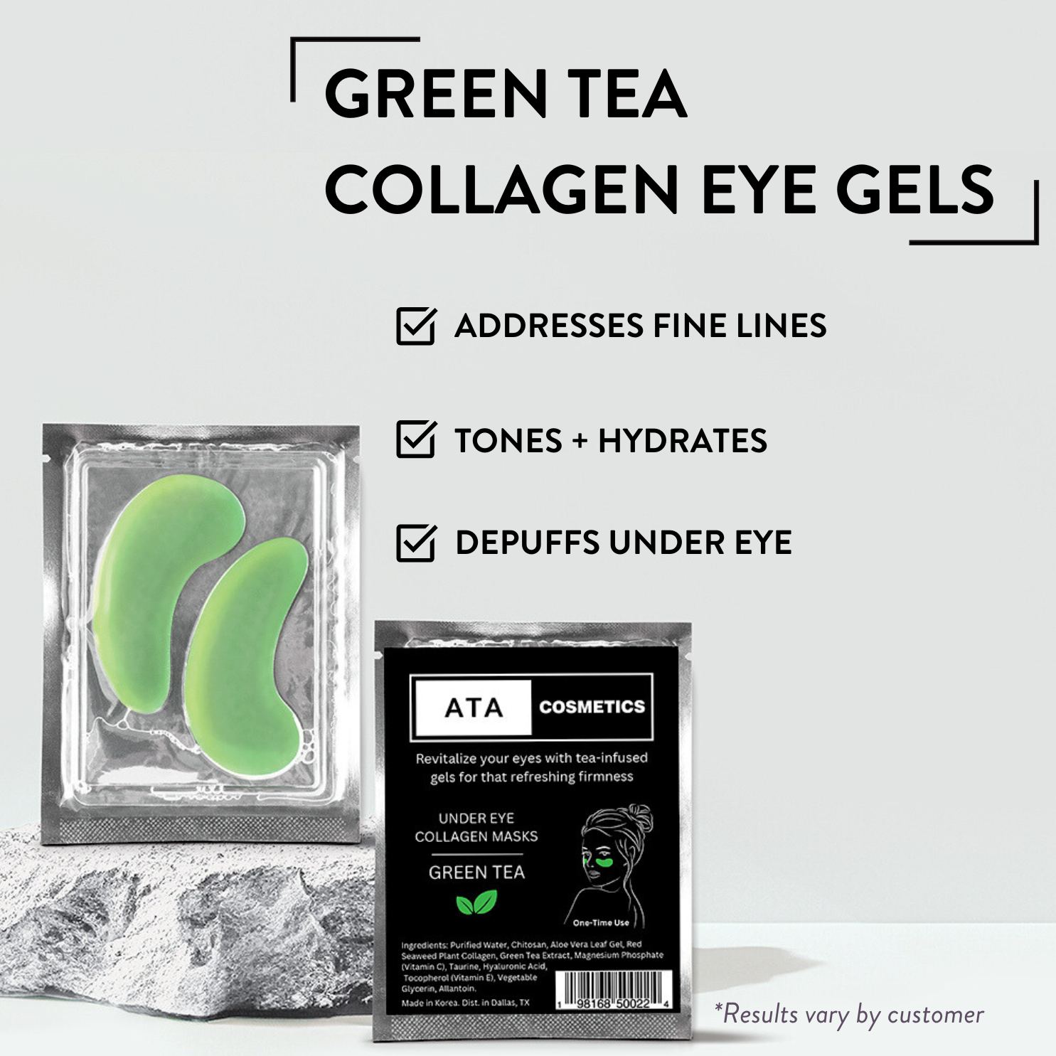 Green Tea Collagen Eye Gel | ATA Cosmetics