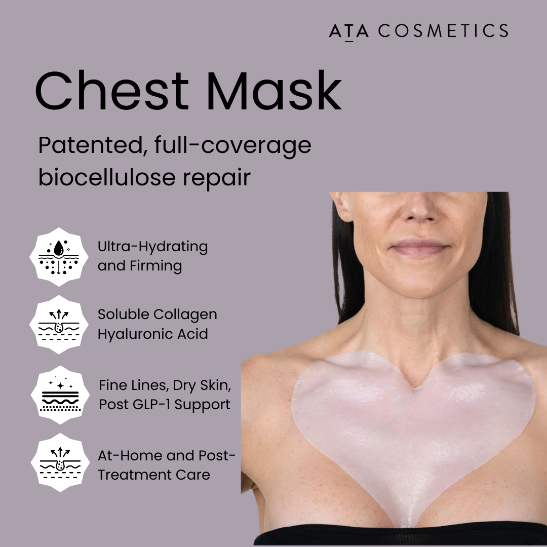 Chest Mask Biocellulose (Heart Shape)