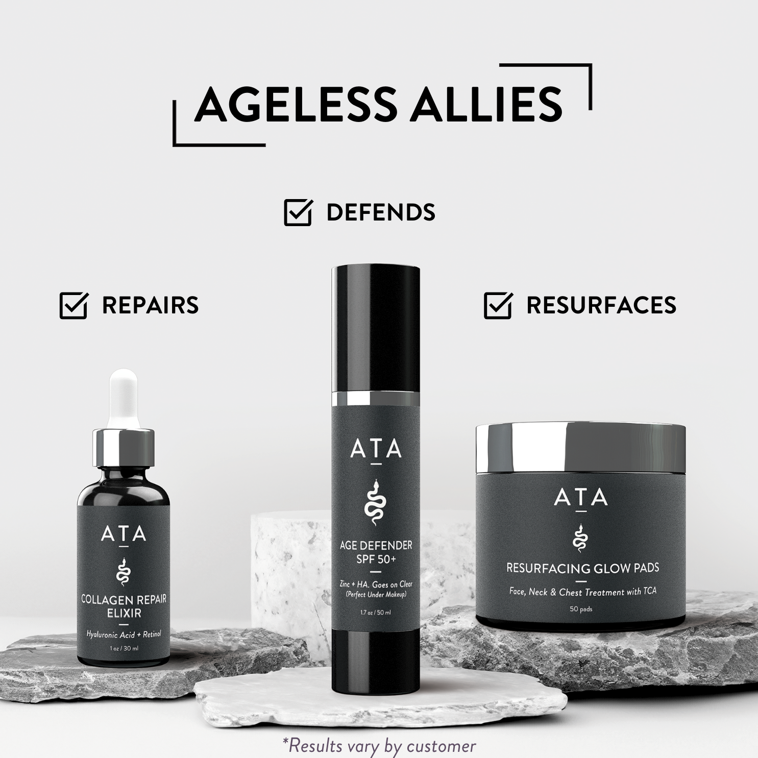 Ageless Allies | ATA Cosmetics