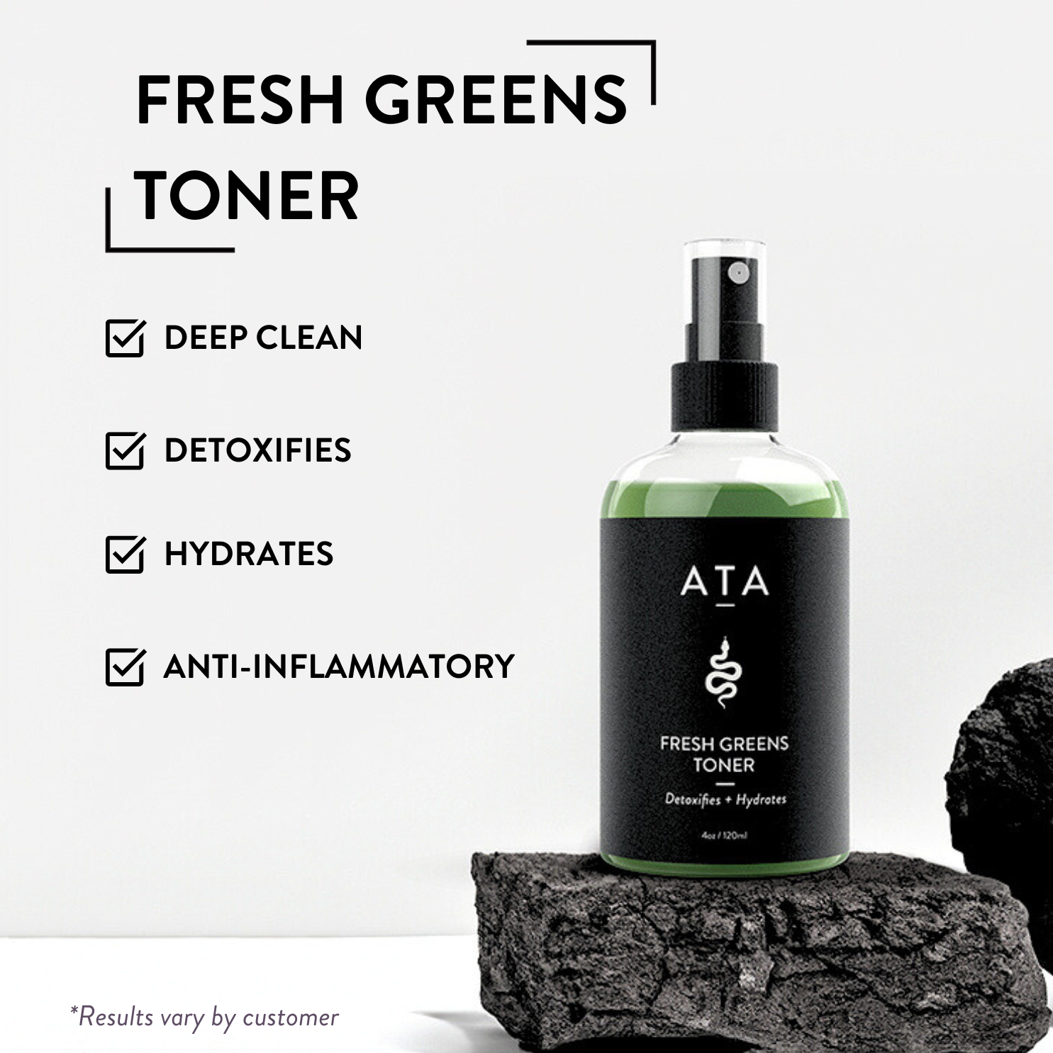 Fresh Greens Toner | ATA Cosmetics