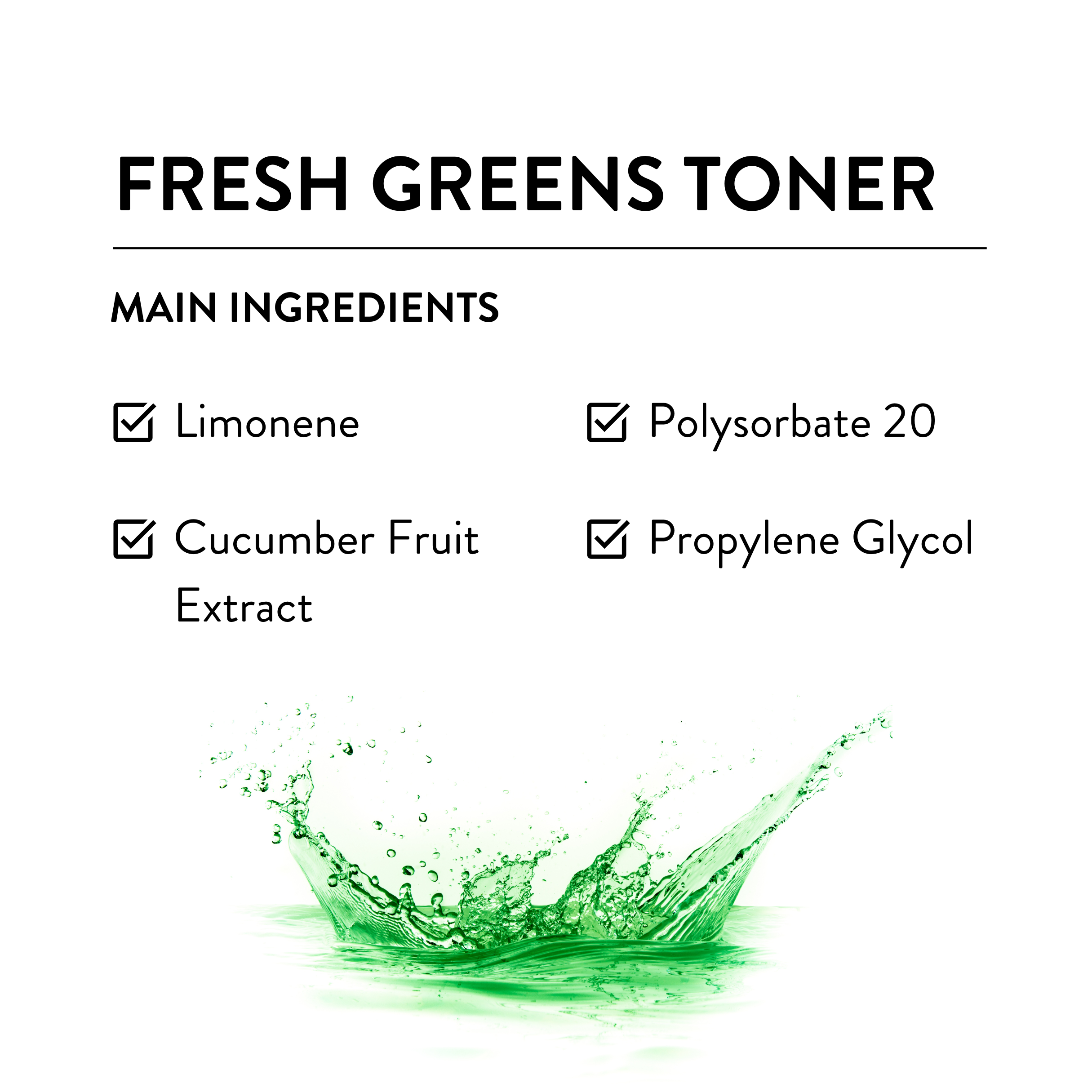 Fresh Greens Toner