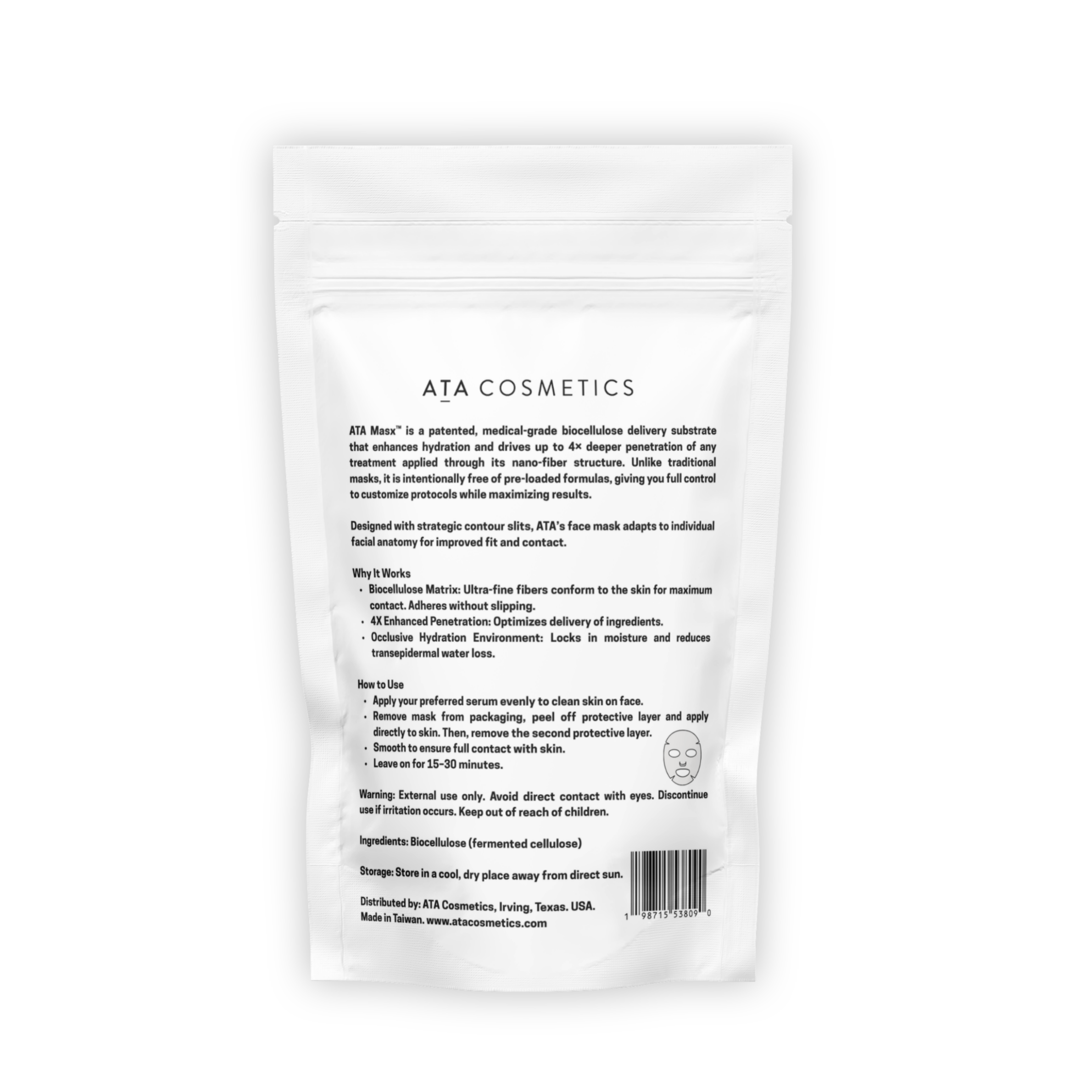 ATA Masx™: Biocellulose Hand (serum-free)
